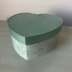 Vintage Victoria secret heart shaped keepsake box